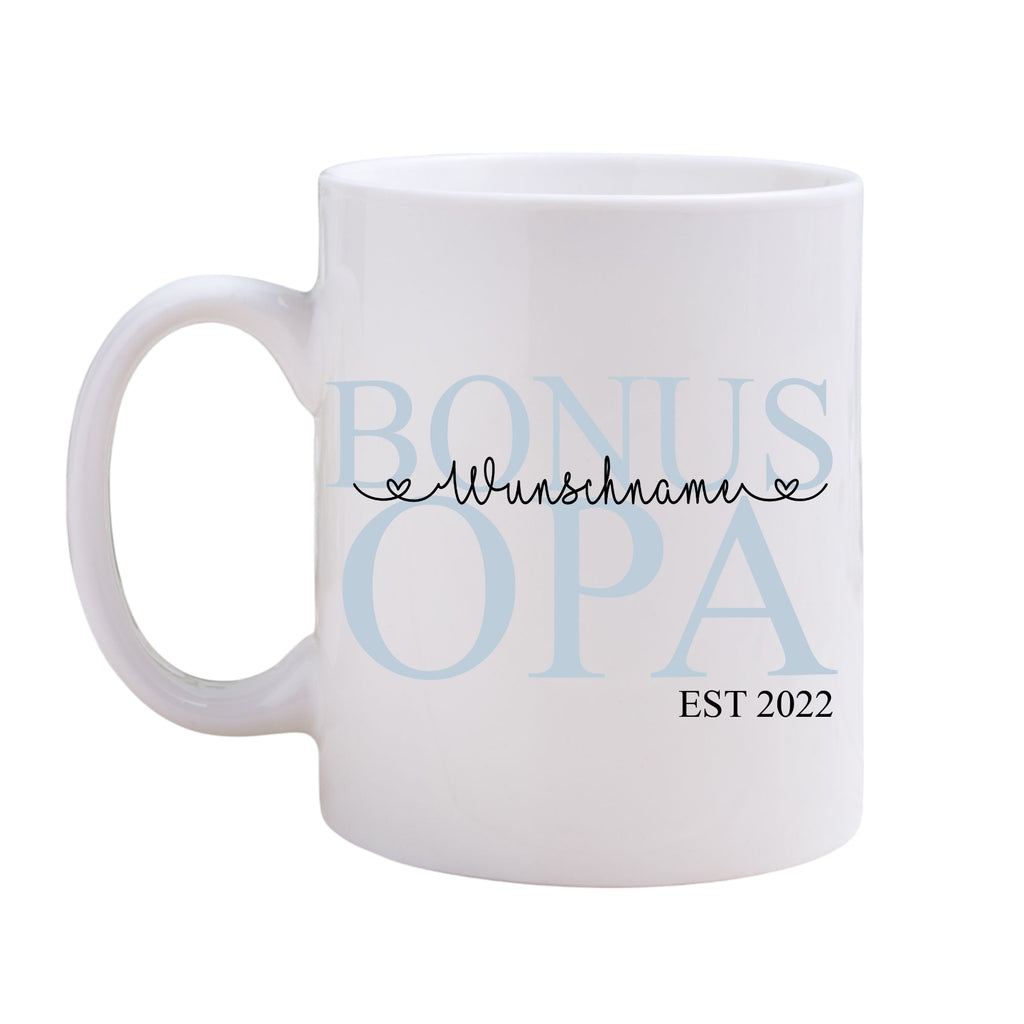 Tasse Keramik Wunschtext personalisiert 330ml