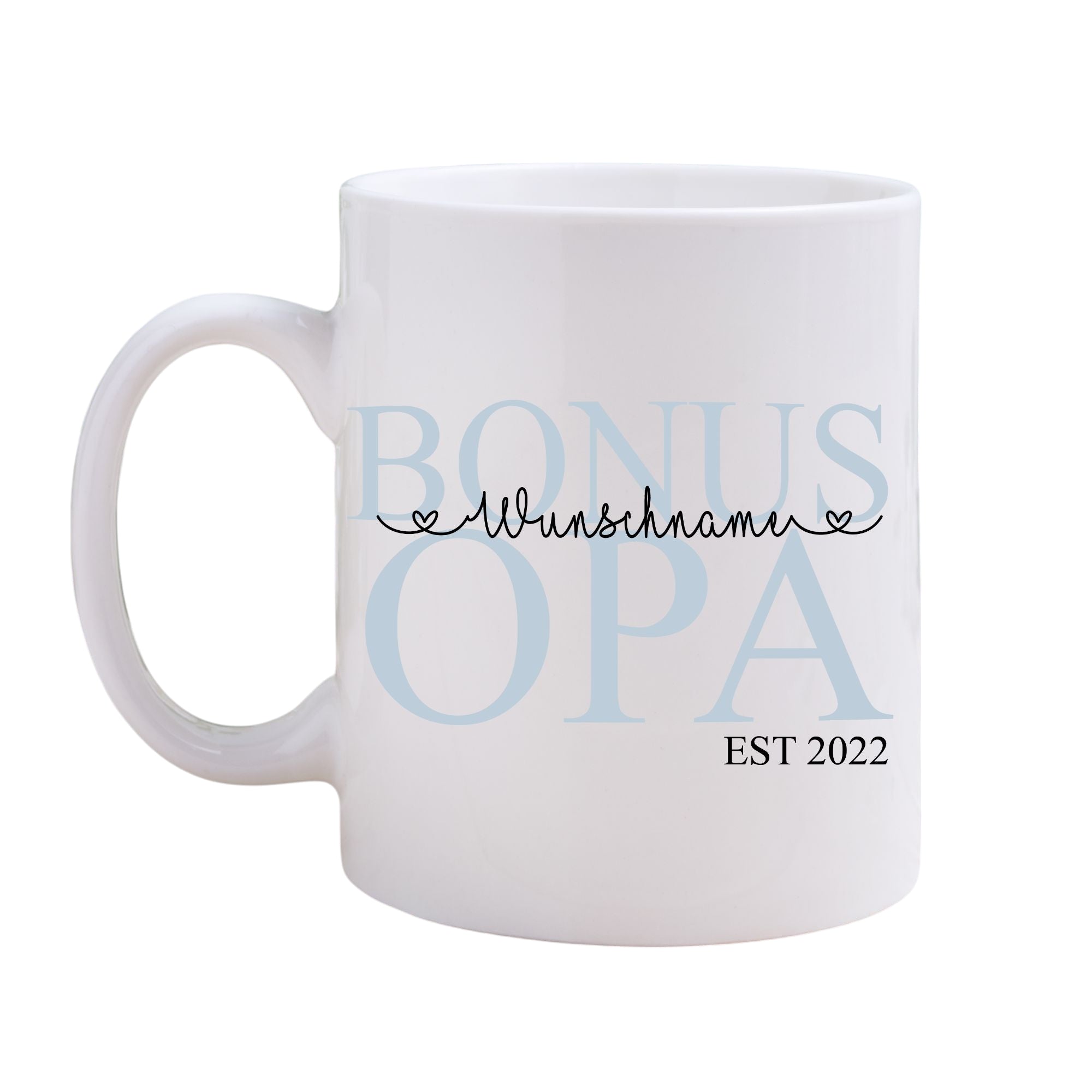 Tasse Keramik Wunschtext personalisiert 330ml