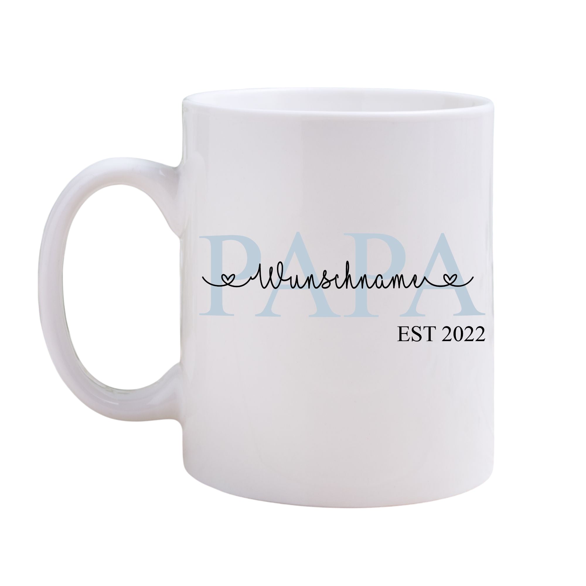 Tasse Keramik Wunschtext personalisiert 330ml