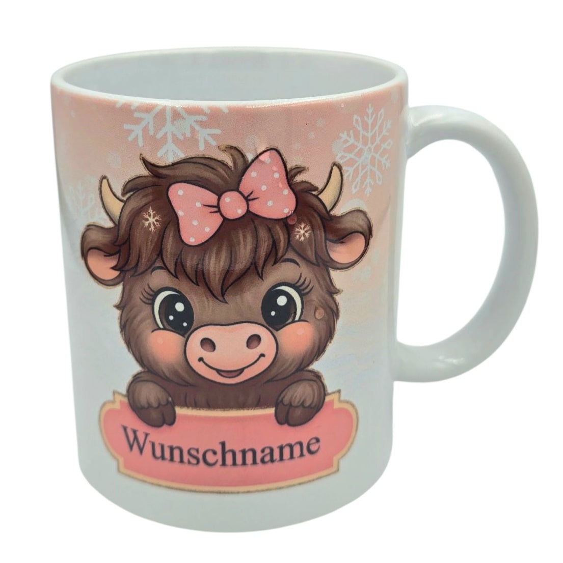 Weihnachts-Tasse Keramik  personalisiert 330ml
