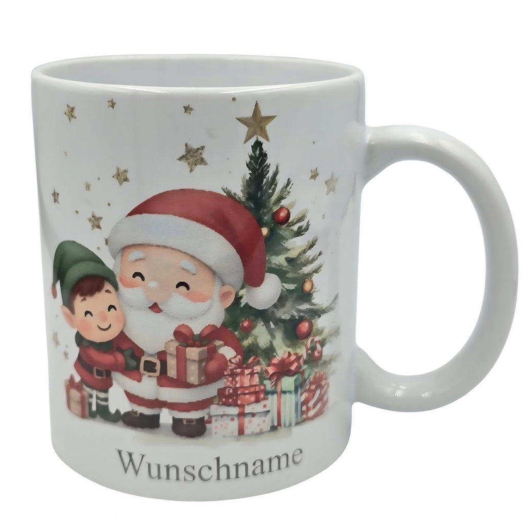 Weihnachts-Tasse Keramik  personalisiert 330ml