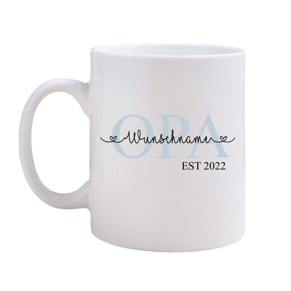 Tasse Keramik Wunschtext personalisiert 330ml