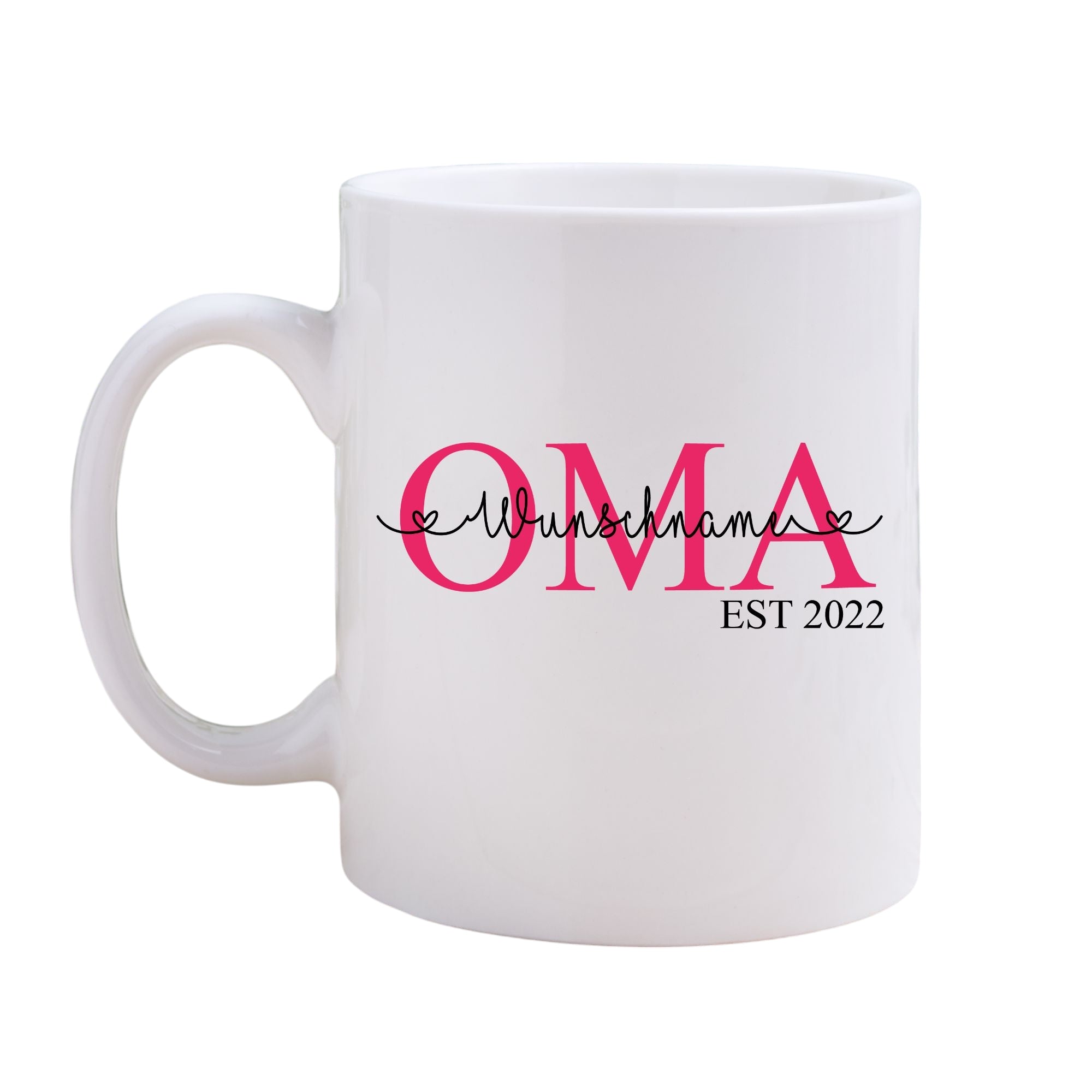 Tasse Keramik Wunschtext personalisiert 330ml