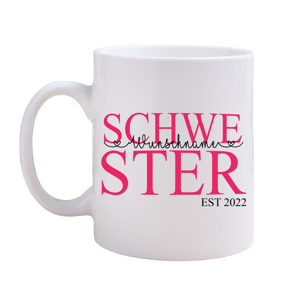 Tasse Keramik Wunschtext personalisiert 330ml