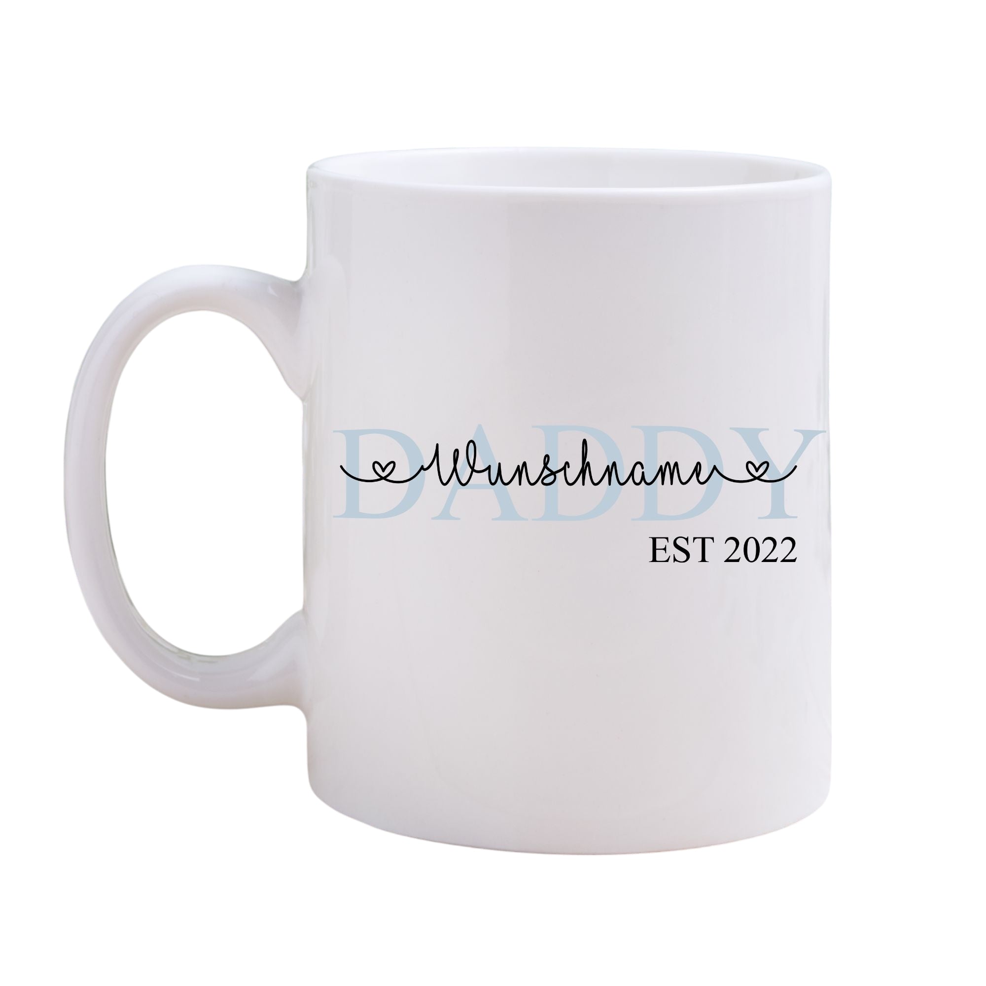 Tasse Keramik Wunschtext personalisiert 330ml
