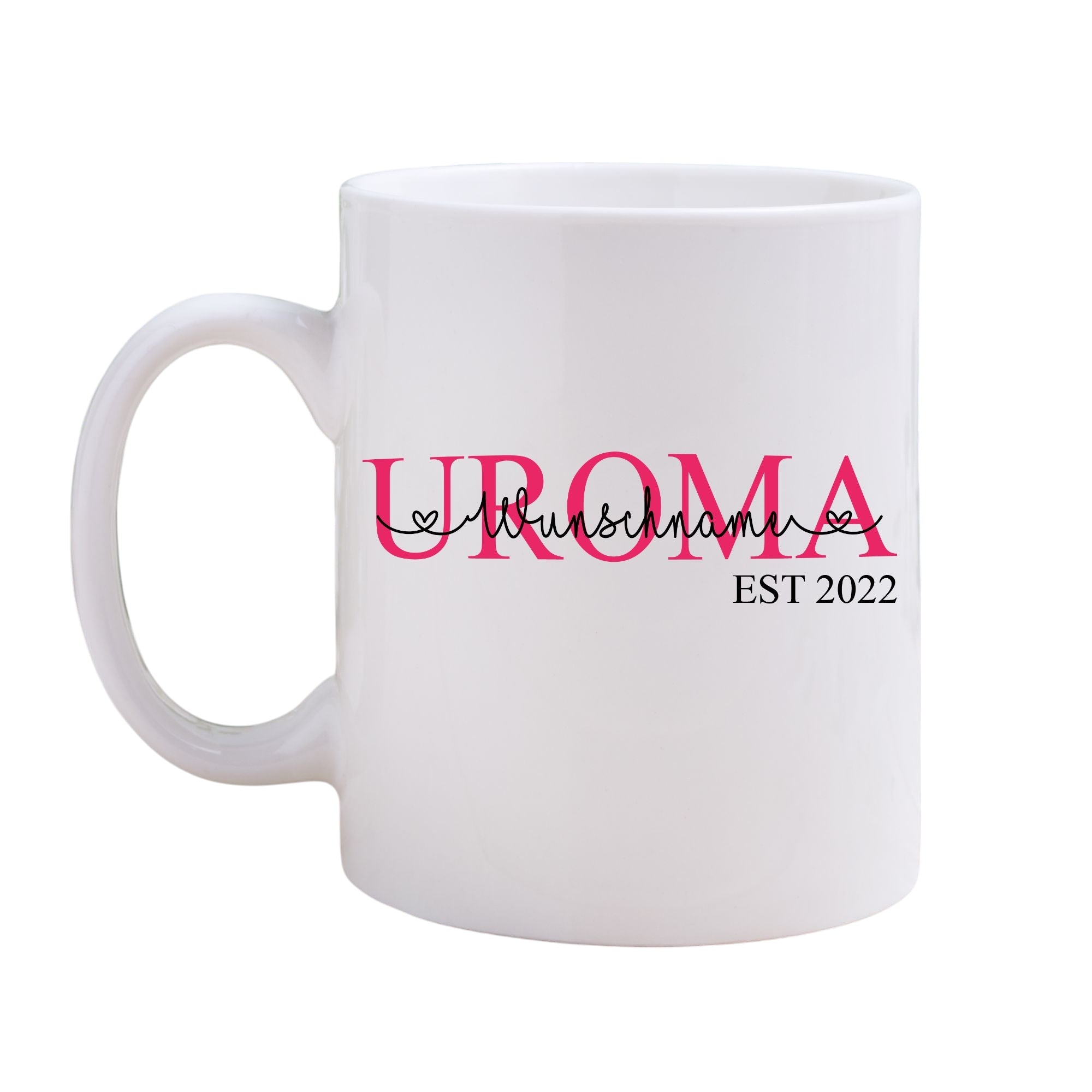 Tasse Keramik Wunschtext personalisiert 330ml