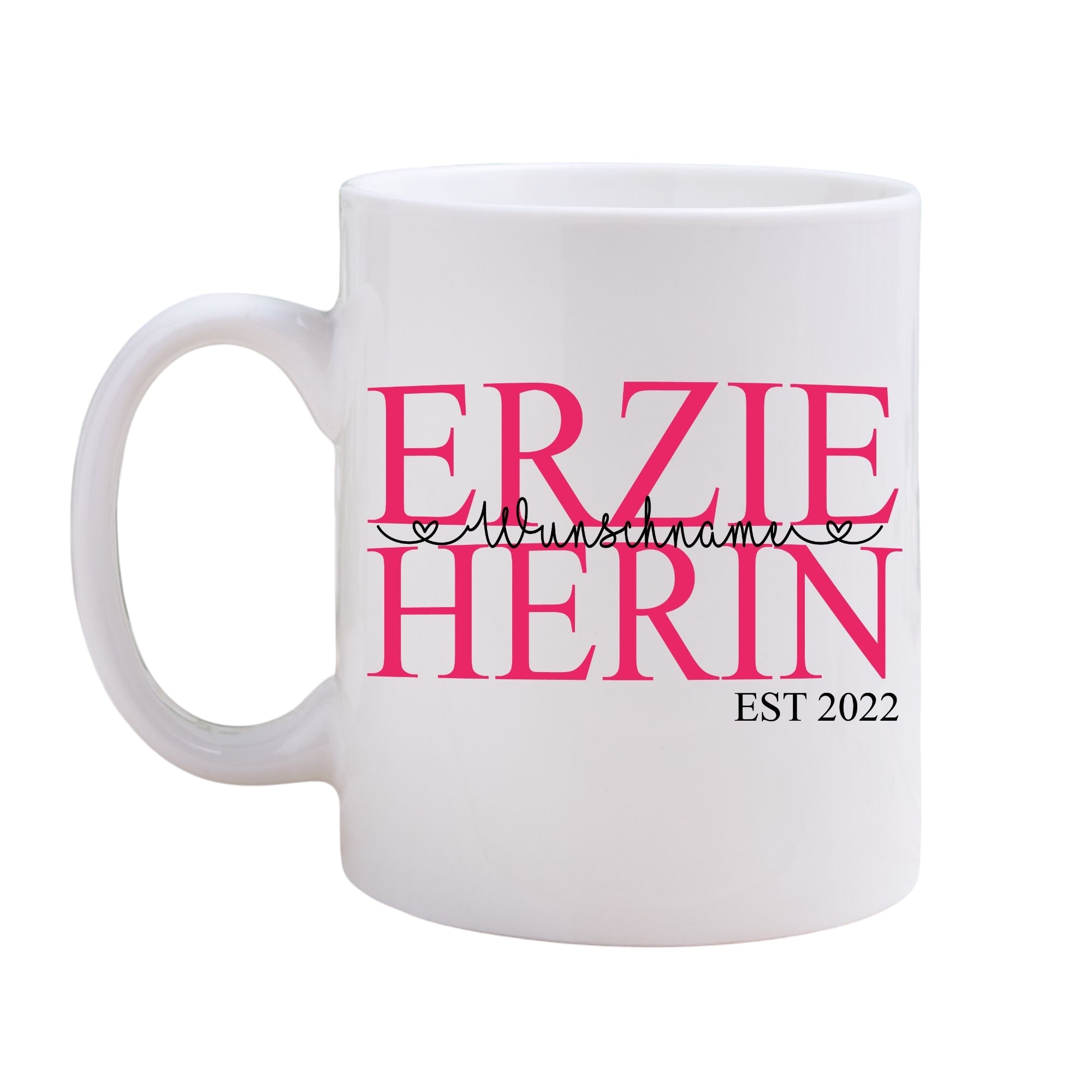 Tasse Keramik Wunschtext personalisiert 330ml