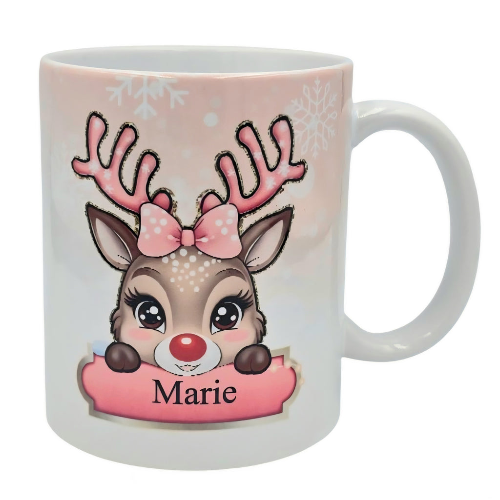 Weihnachts-Tasse Keramik  personalisiert 330ml