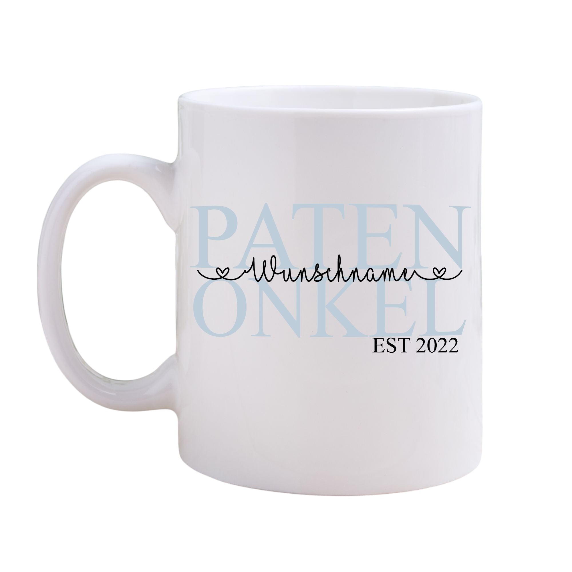 Tasse Keramik Wunschtext personalisiert 330ml