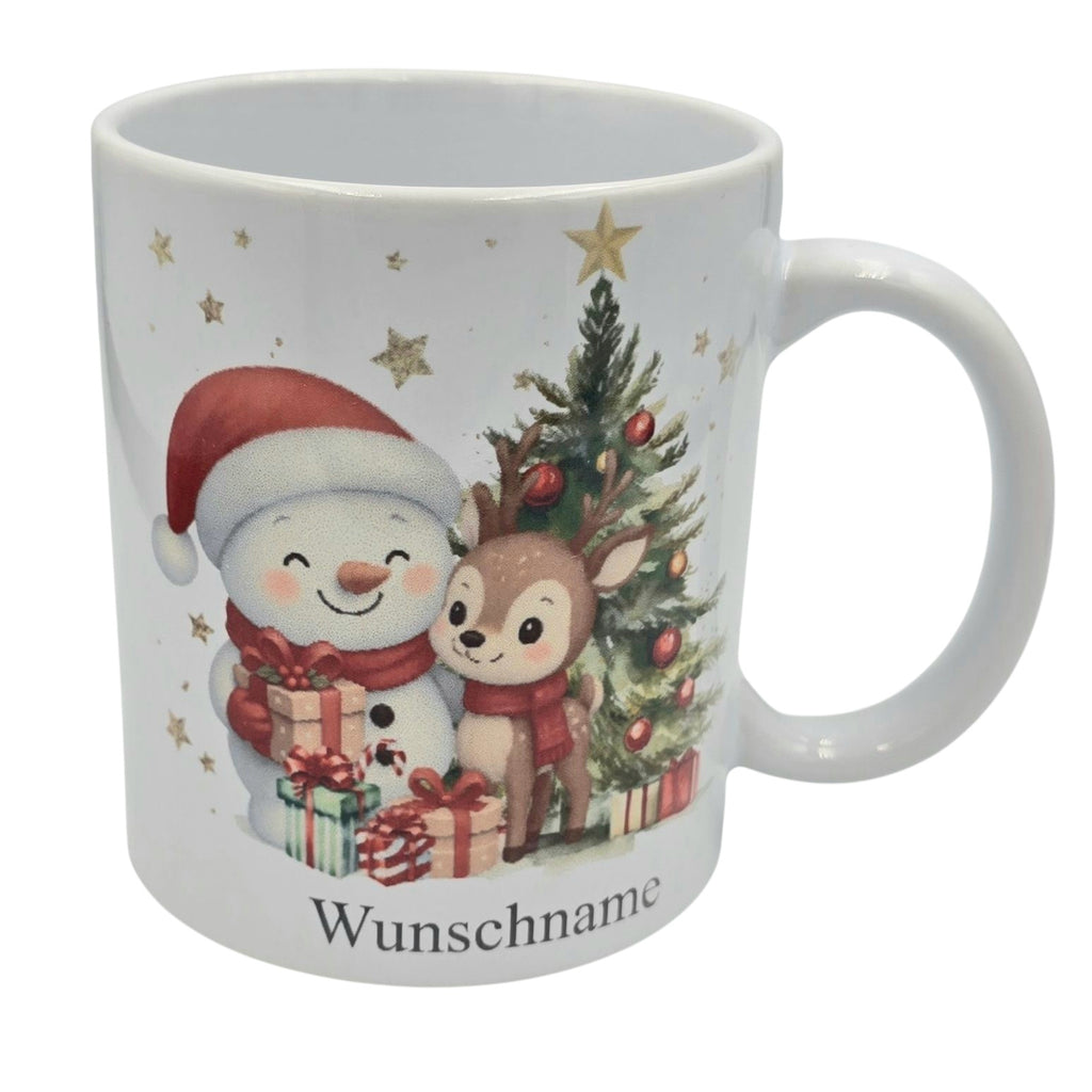 Weihnachts-Tasse Keramik  personalisiert 330ml