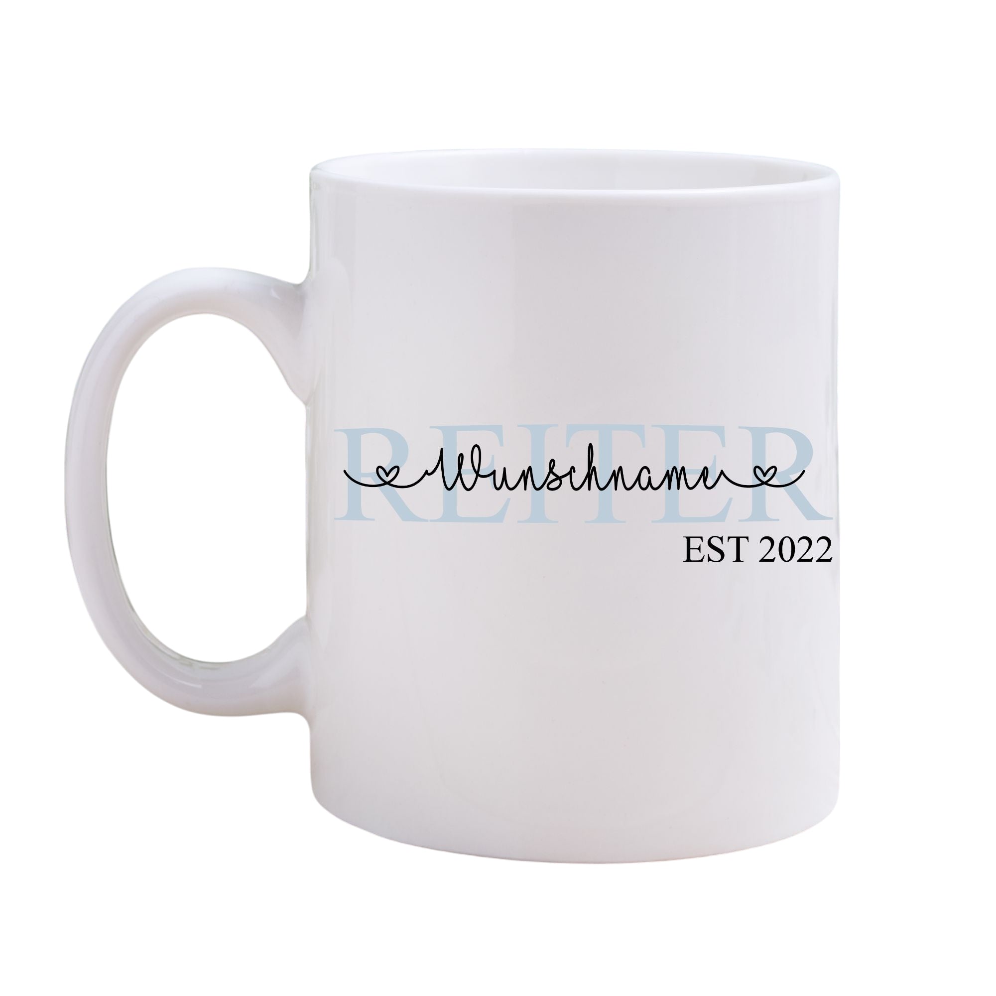 Tasse Keramik Wunschtext personalisiert 330ml