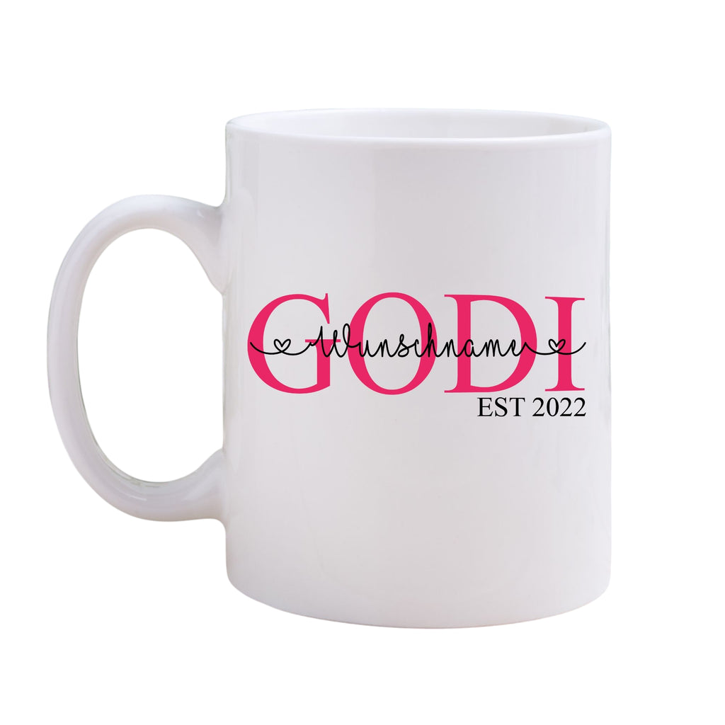 Tasse Keramik Wunschtext personalisiert 330ml